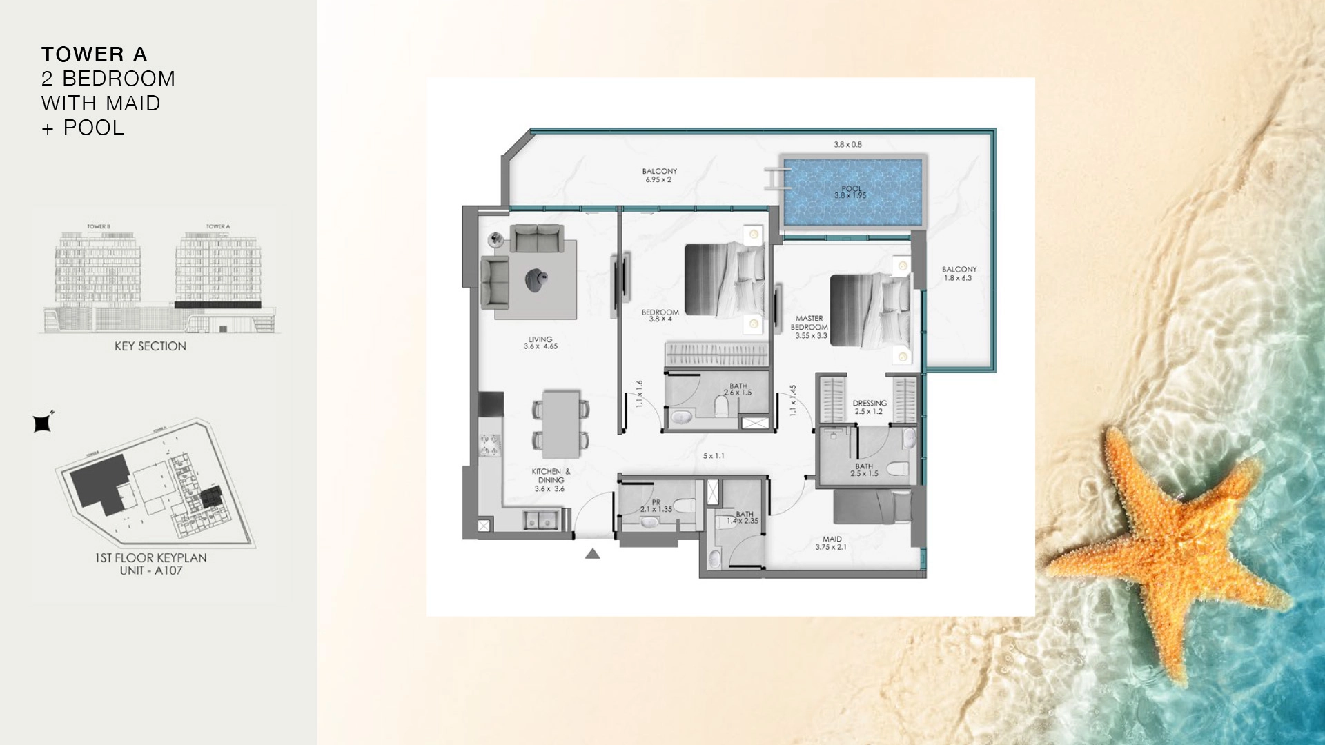 2 BR - Type B